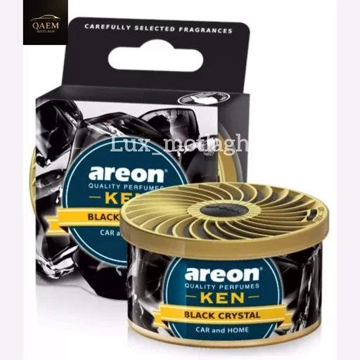 خوشبوکننده کنسروی Areon Ken بلک کریستال اصل | آرئون کن Black Crystal