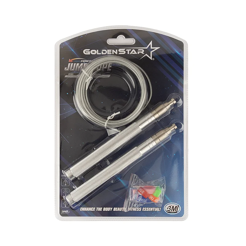 طناب سرعتی بدنسازی کراس فیت گلدن استارGS-0808