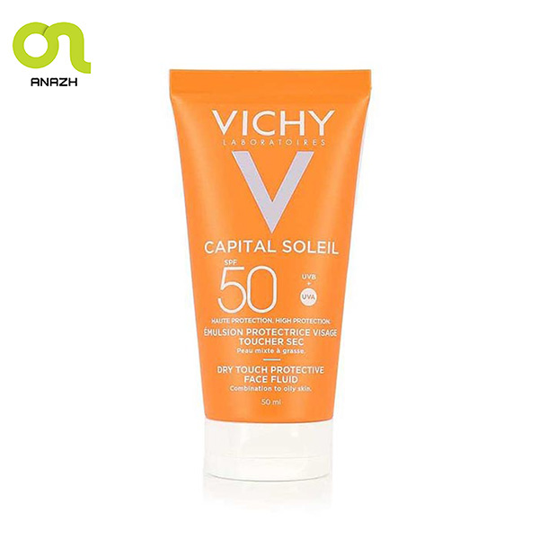 ضد آفتاب فلوئیدی ویشی اصل برای پوست چرب Vichy Capital Soleil SPF50-اناژ