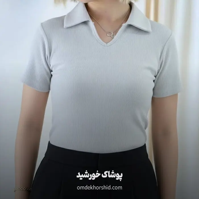 تیشرت یقه مردانه