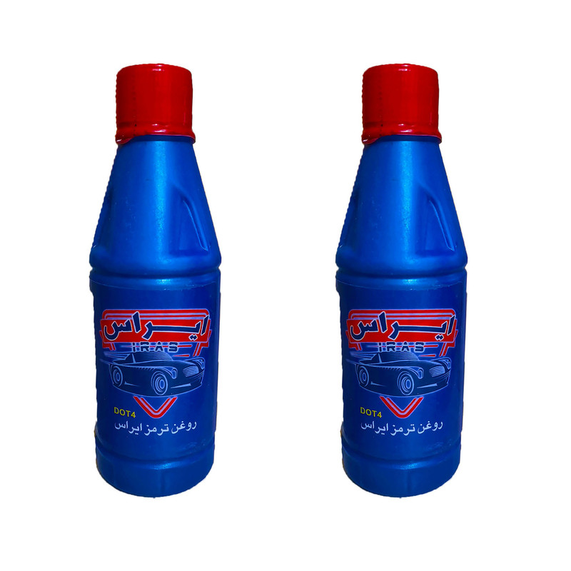 روغن ترمز ایراس مدل A2 حجم 250 میلی لیتر بسته دو عددی کد OY-111