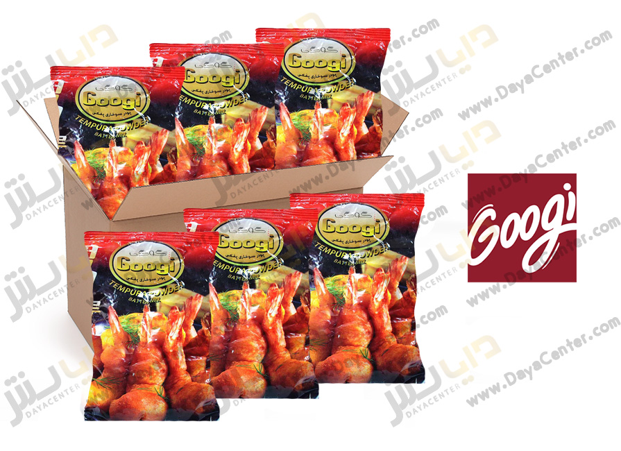 آرد سوخاری پفکی تمپورا گوگی کارتن 20 عددی