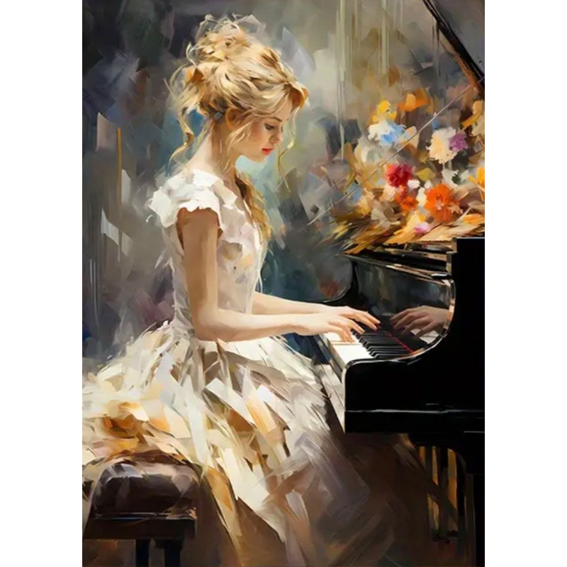 تابلو نقاشی الماسی بزرگسال کد 0034