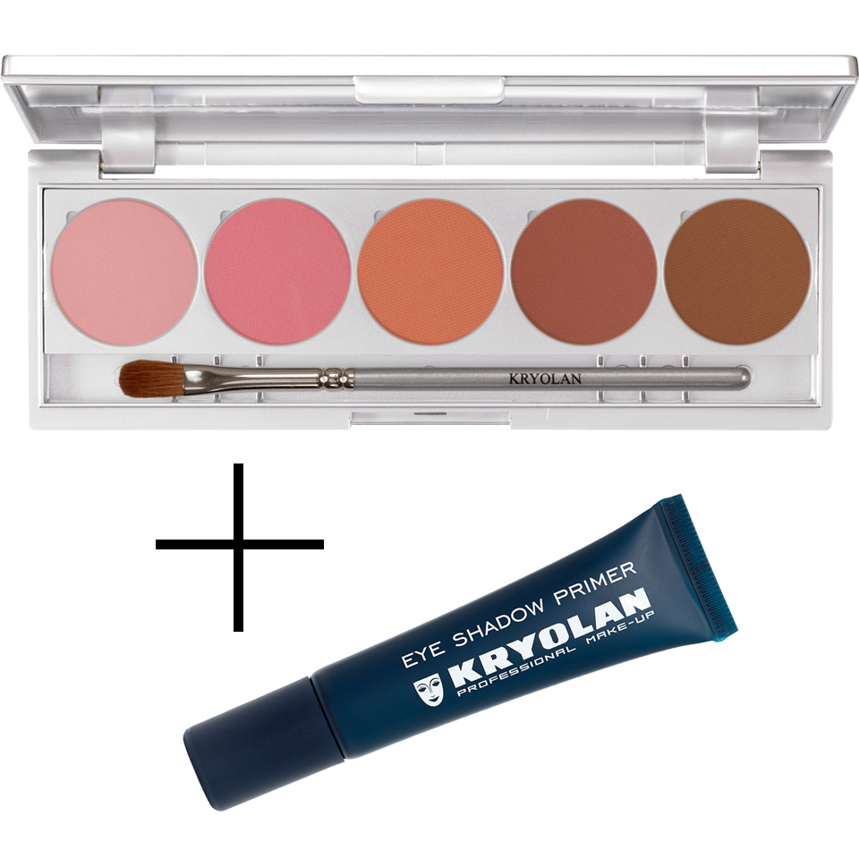 پالت سایه 5 رنگ + پرایمر سایه چشم - Florence + primer