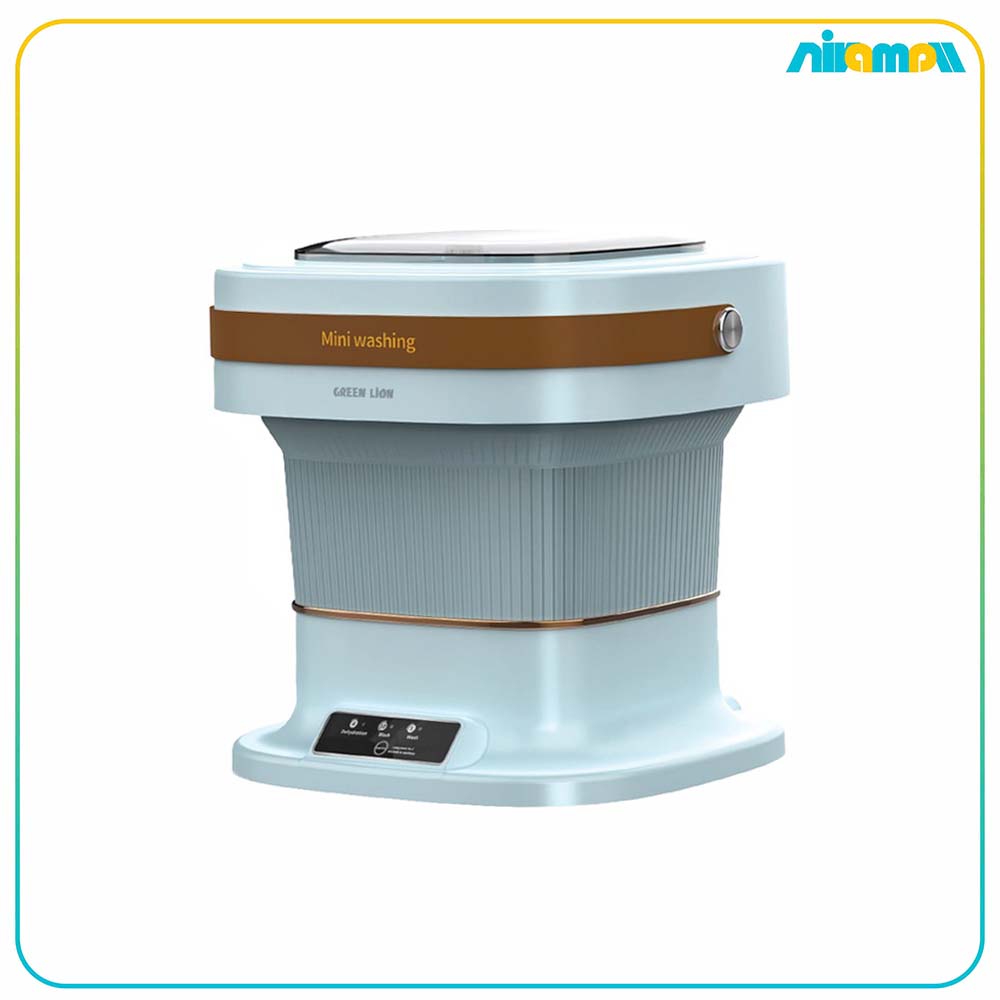 ماشین لباسشویی 6 لیتری قابل حمل گرین لاین مدل GNPRTWM6L