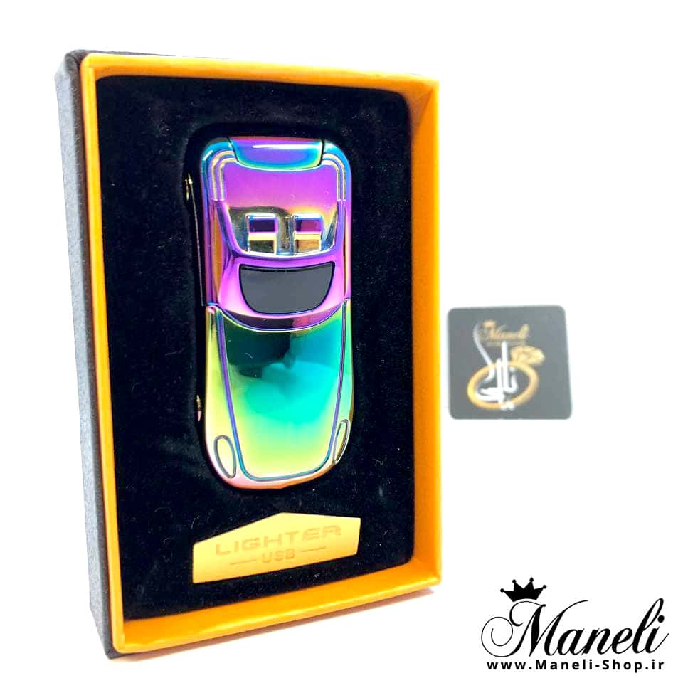 فندک شارژی شوکری طرح ماشین (جرقه ای) 140037