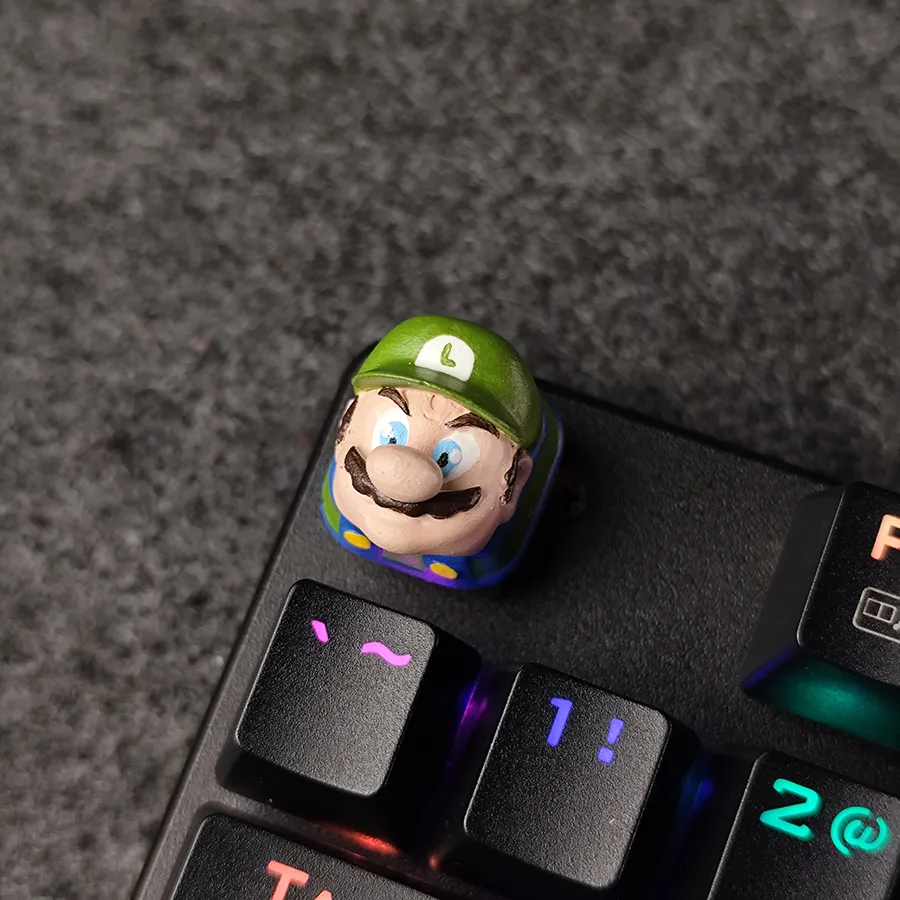 کی کپ کاستوم لوئیجی (Luigi) از کالکشن سوپر ماریو(super mario)کد 0855