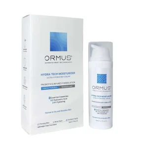 کرم آبرسان و مرطوب کننده قوی اورموس پوست خشک و نرمال 50 میل Ormus Hydra Tech Moisturizer Gel Cream