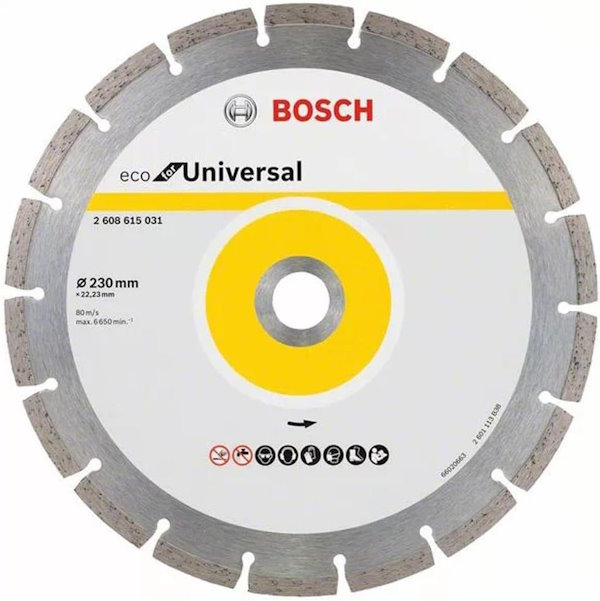 صفحه الماسه مصالح ساختمانی بوش Bosch 230 میلی‌متر