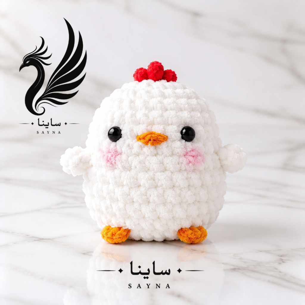 آویز مرغ مخملی