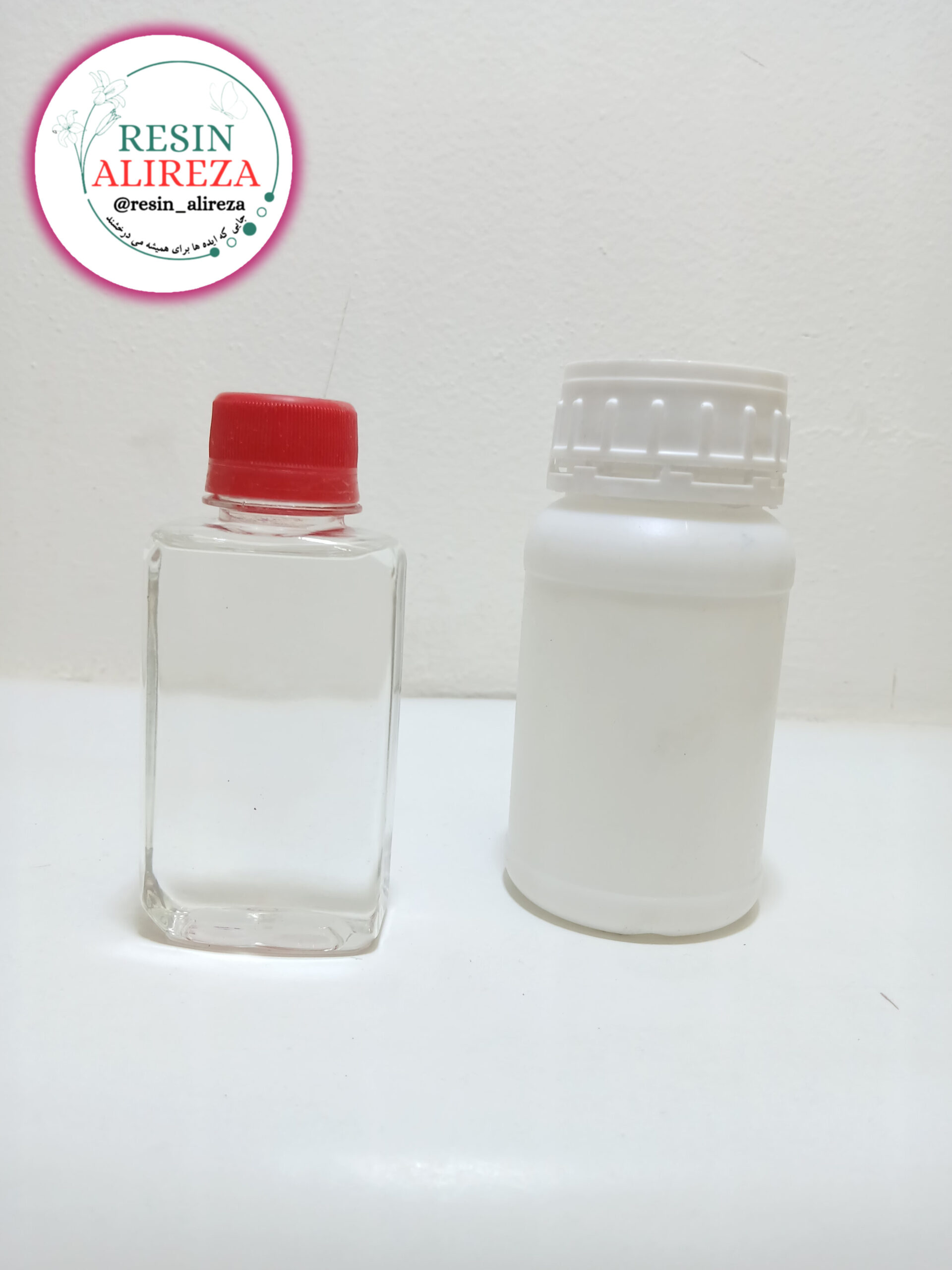 رزین و هاردنر نیمه غلیظ 375 گرمی کره ای