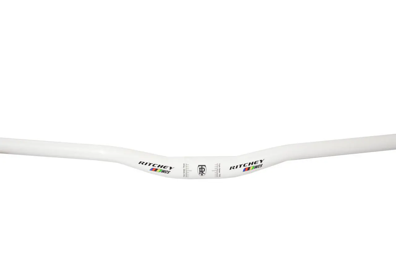 فرمان آلومینیوم خم سفید دوچرخه کوهستان ریتچی Ritchey WCS TRX50 660mm