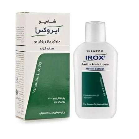 شامپو ضد ریزش مو گزنه ایروکس حجم 200 میلی لیتر