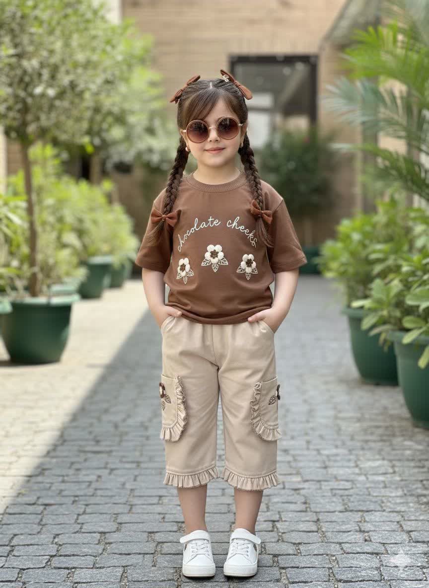 سه گل تیشرت شلوارک