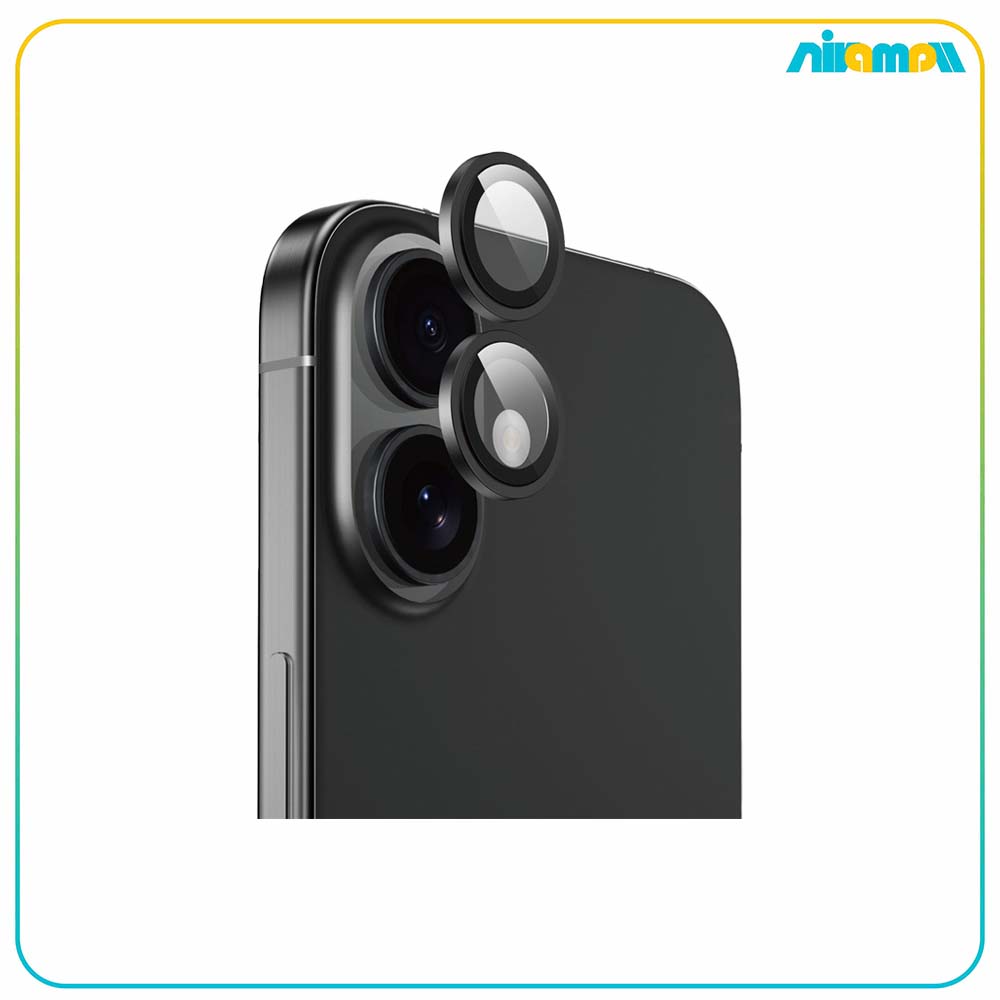 محافظ لنز گرین لاین مدل HD Plus مناسب برای گوشی موبایل iPhone 16 / 16 Plus