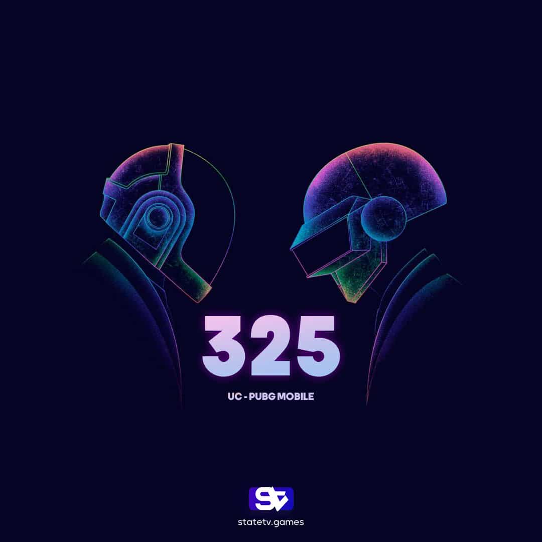 325 یوسی پابجی موبایل