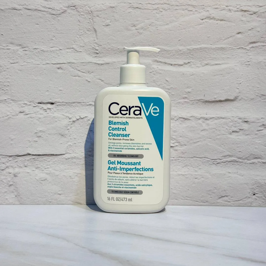 ژل شستشوی صورت ضد لک و جوش سراوی 473 میل Cerave Blemish Control Cleanser