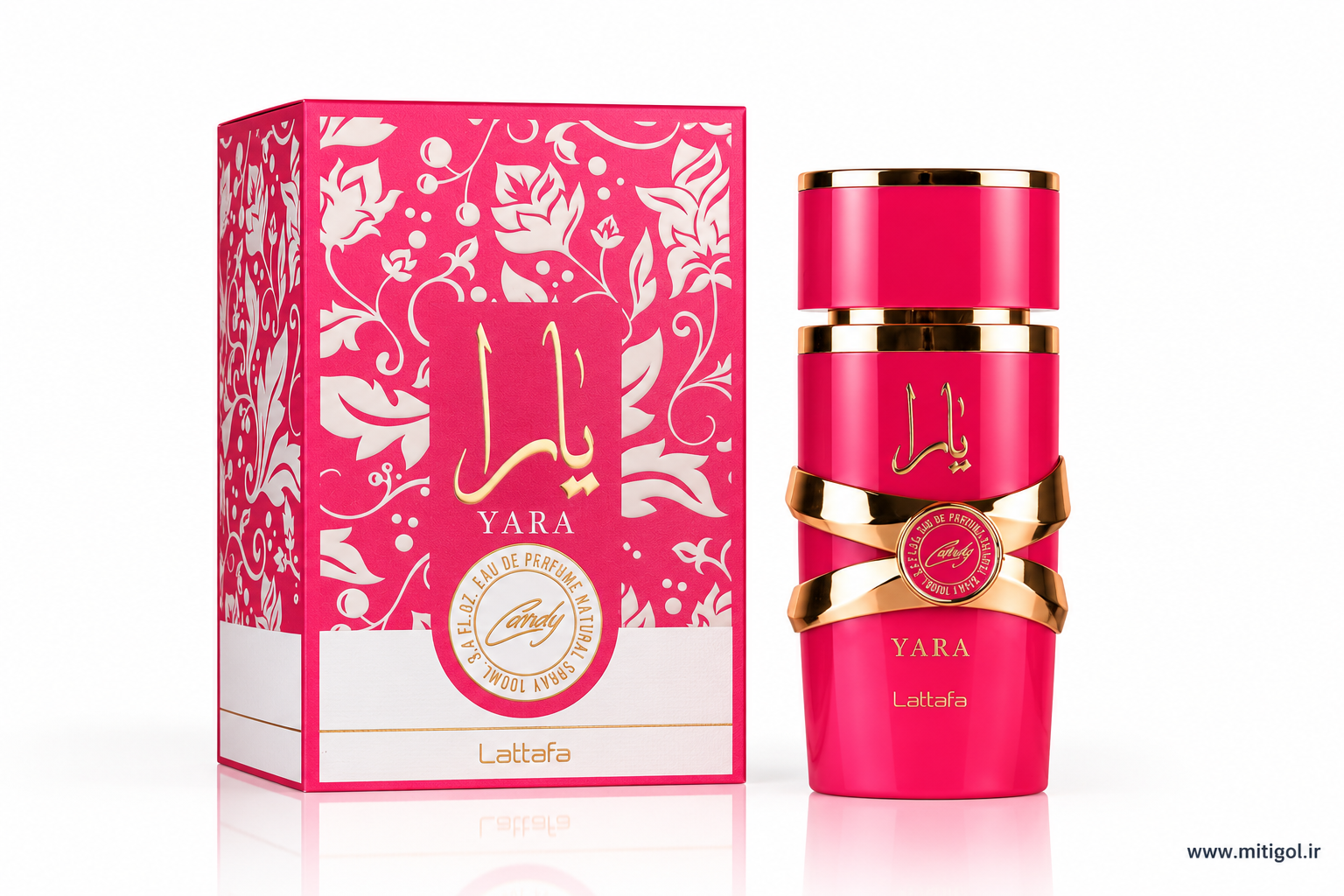 عطر ادکلن یارا کندی لطافه اورجینال حجم 100میل Lattafa Yara Candy