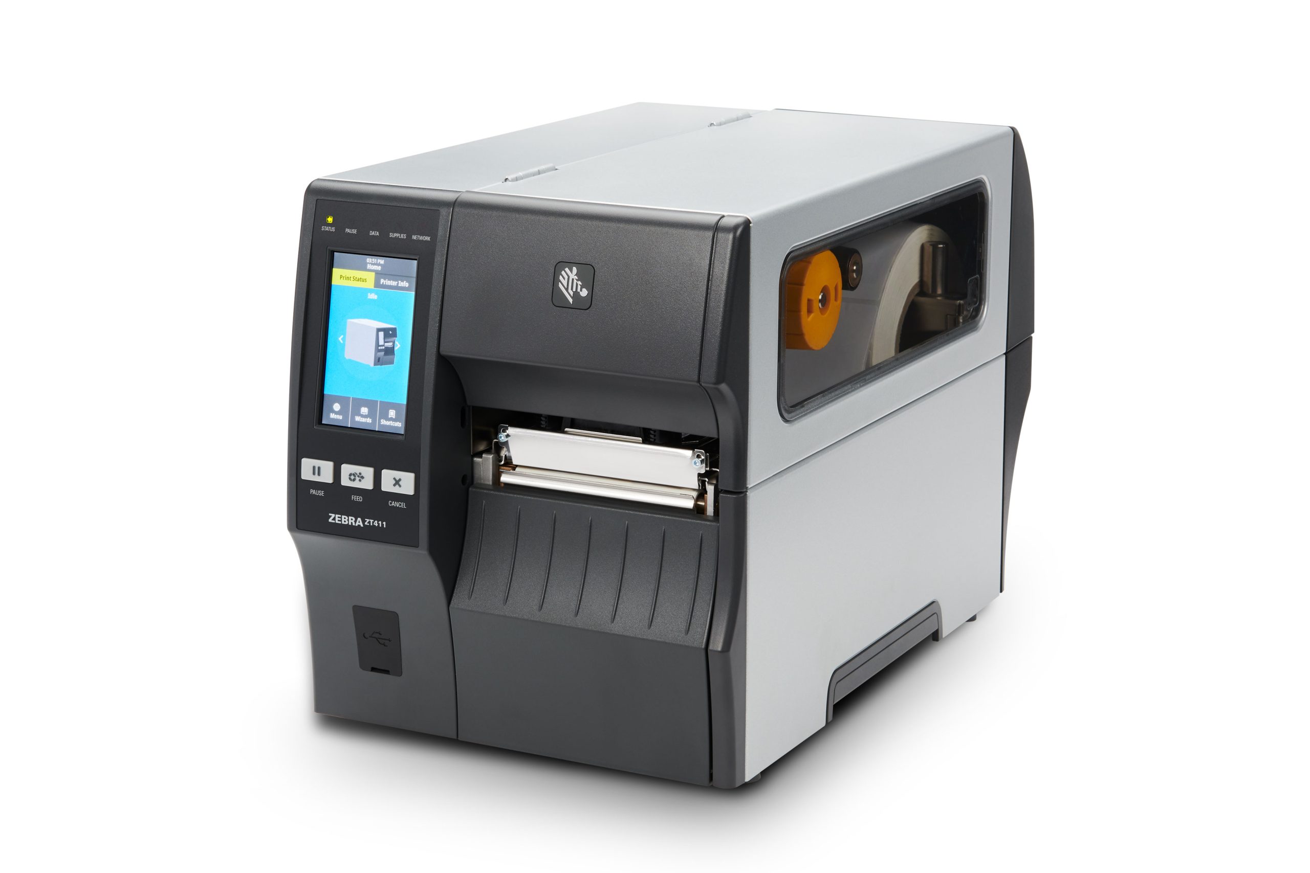 لیبل پرینتر صنعتی ZEBRA ZT411 - 300dpi