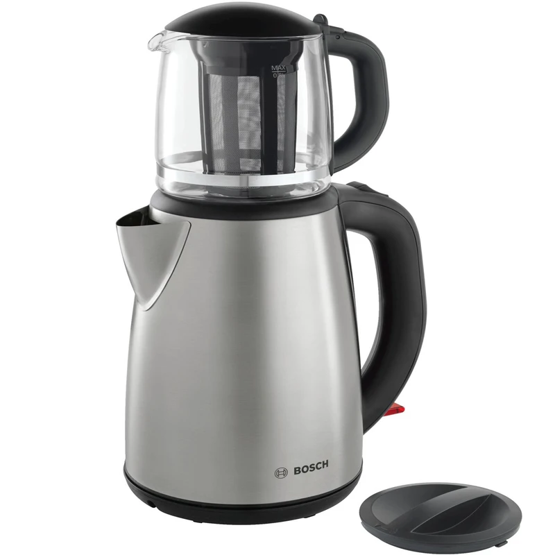 چایساز بوش مدل TTA5603 استیل | Bosch Tea Maker TTA5603 Stainless Steel