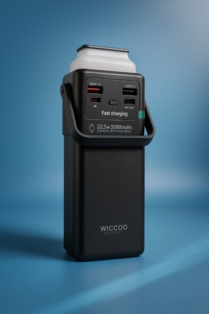 پاوربانک 50000 میلی آمپر WICCOO مدل WP-50