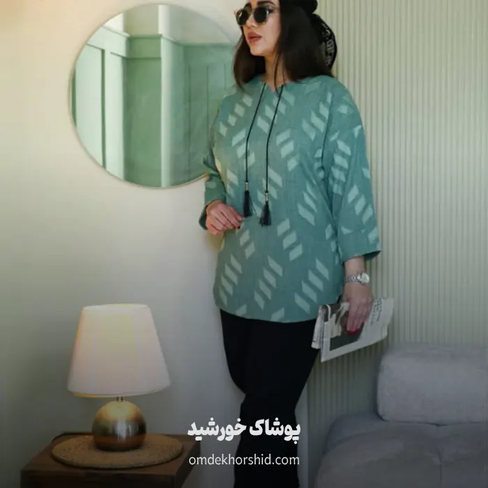 تونیک طرح برگ برجسته