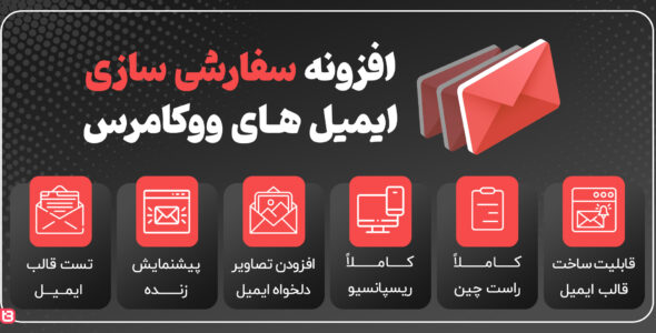 افزونه سفارشی سازی قالب ایمیل ووکامرس، Email Template Customizer