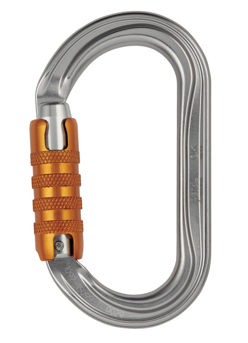 کارابین اتومات اکی پتزل Petzl Ok Triact-Lock Carabiner