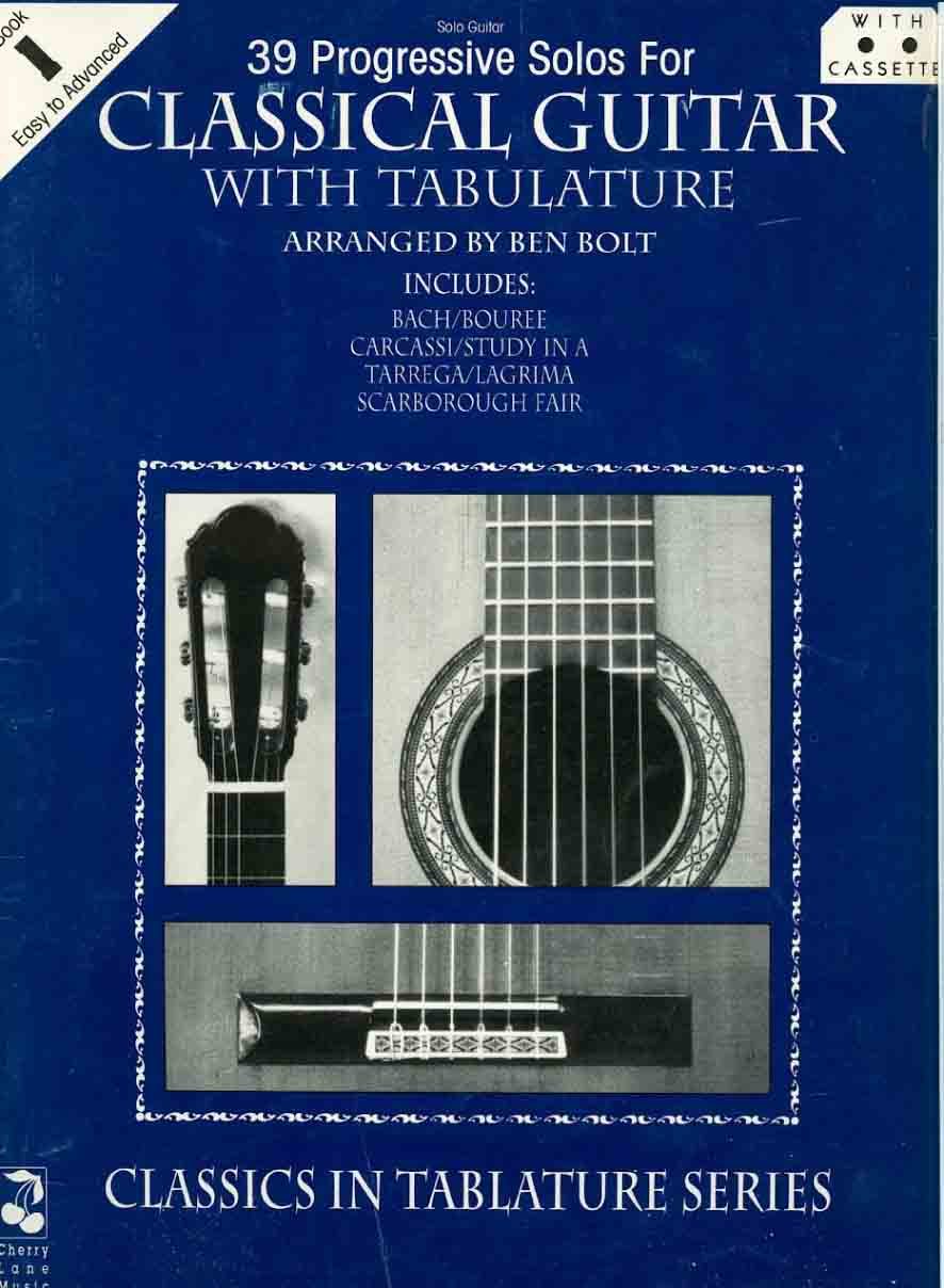 قطعات سولو گیتار کلاسیک Ben Bolt _ Solos for Classical Guitar