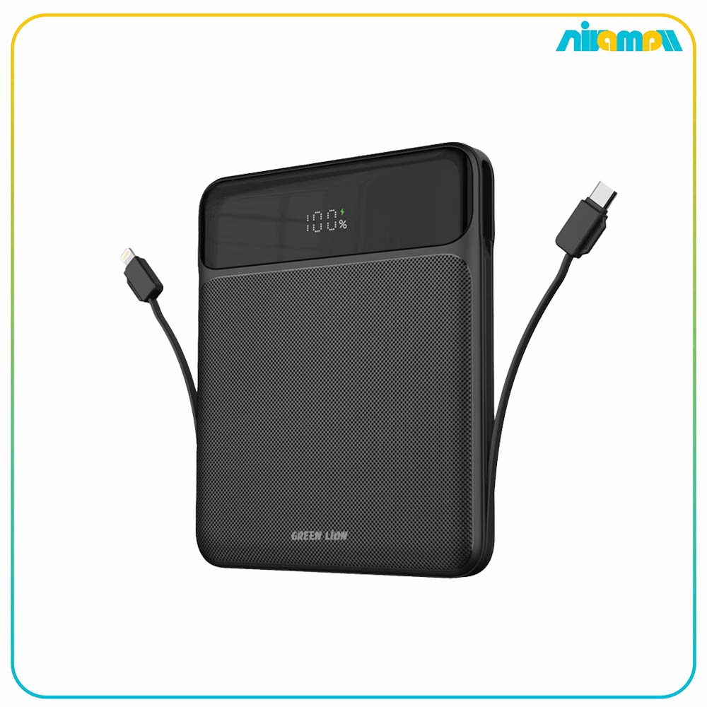 پاوربانک گرین لاین مدل Ultra Thin 120W ظرفیت 20000 میلی آمپر ساعت