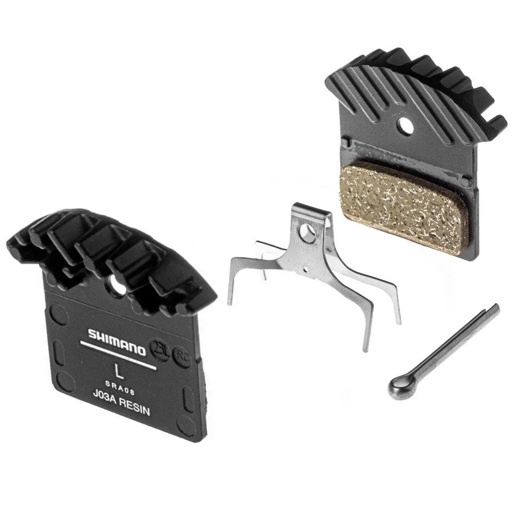 لنت ترمز شیمانو Shimano J05A-RF رادیاتور دار مناسب Brake Pads XTR, XT, SLX, Alfine