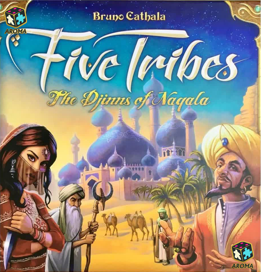 بازی ایرانی پنج قبیله Five Tribes | فایو تریبس