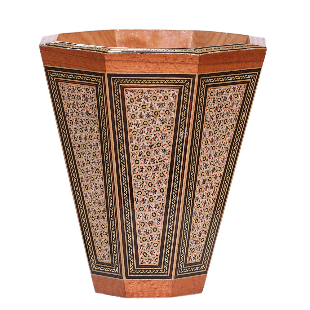 سطل خاتم کاری خاتم کاظمی