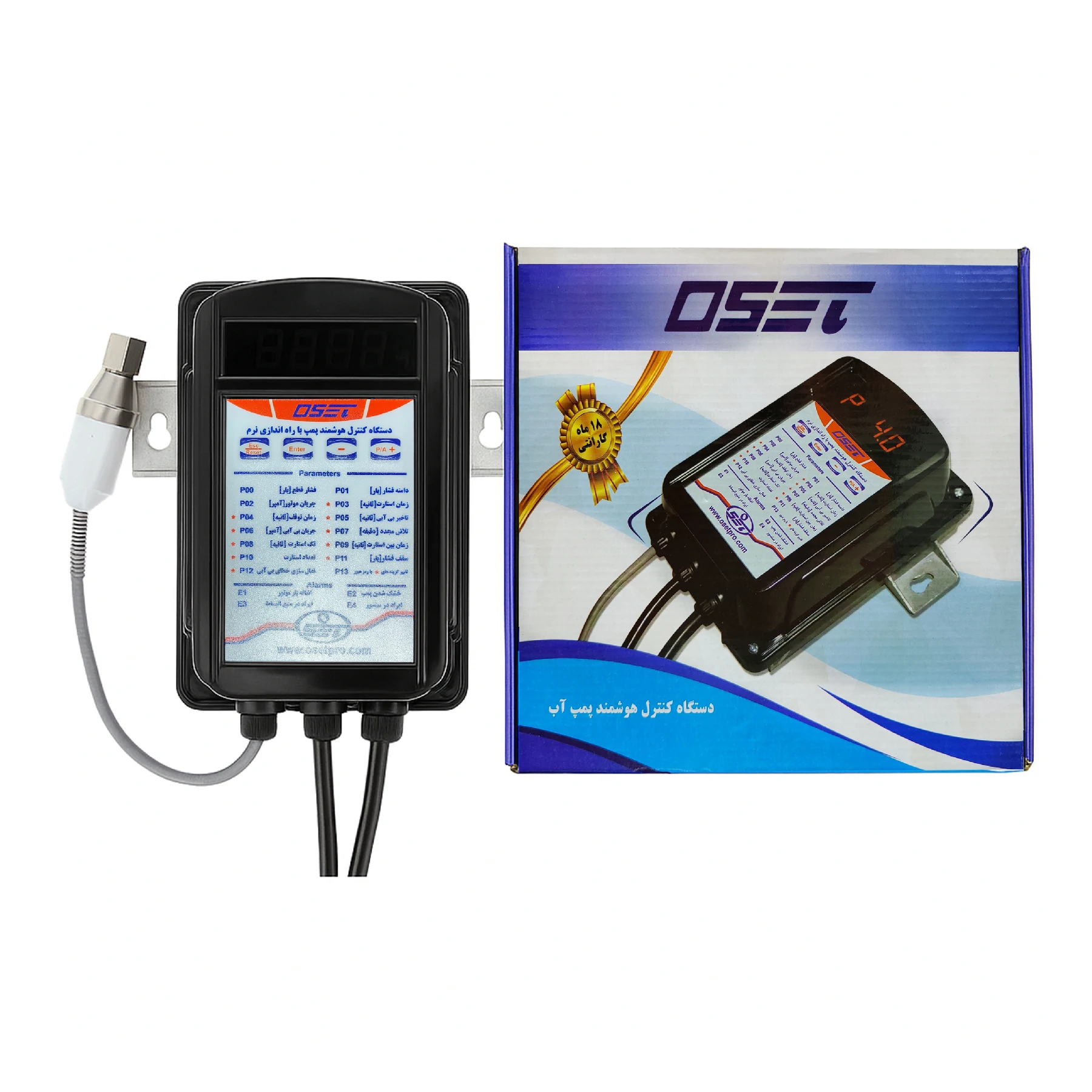 کلید کنترل اتوماتیک هوشمند دیجیتال پمپ اوست OSET