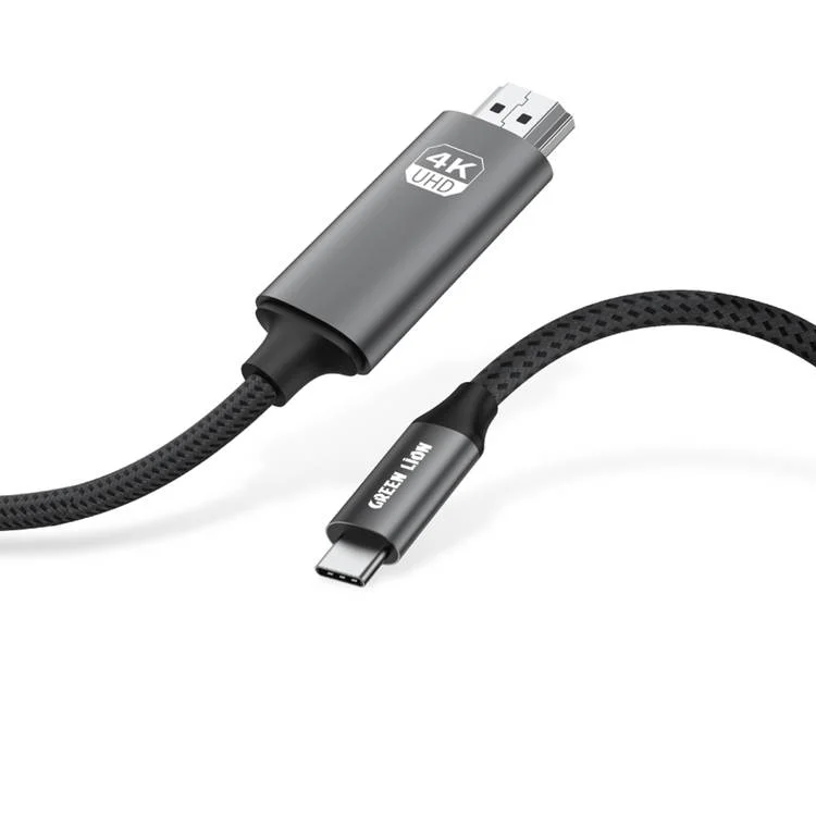 کابل تبدیل USB-C به HDMI گرین لاین مدل 4K طول 2 متر