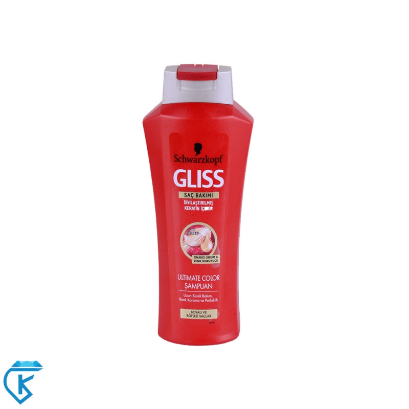 شامپو 600ml موهای رنگ شده Gliss