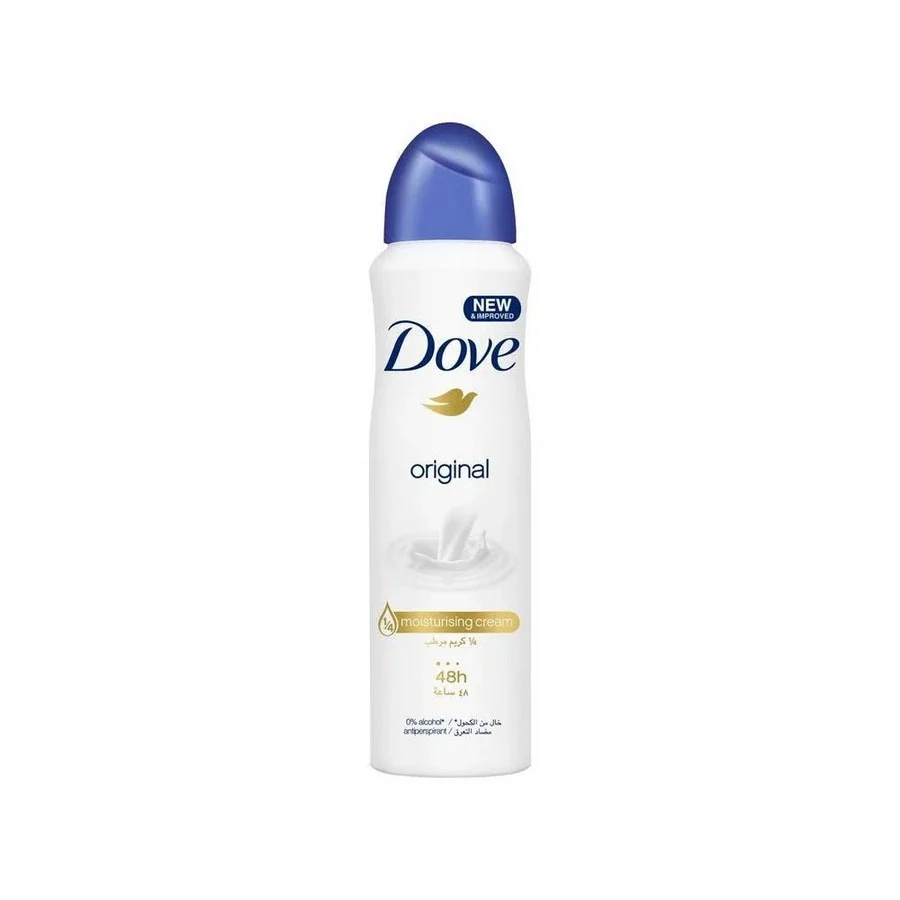 اسپری ضد تعریق بدن داو زنانه اورجینال 48 ساعته 250 میل – Dove