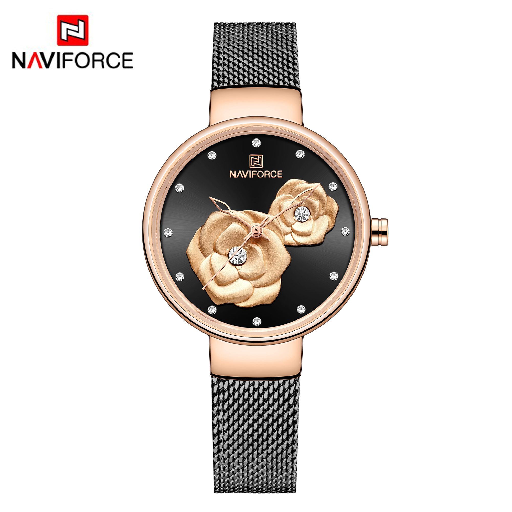ساعت مچی زنانه نیوی فورس NAVIFORCE 5013