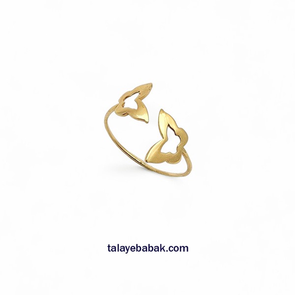 انگشتر پروانه مینیمال MI075