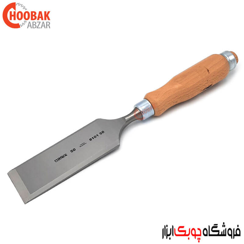 مغار سر تخت 50 میلیمتر دسته چوبی نارکس کد 810150