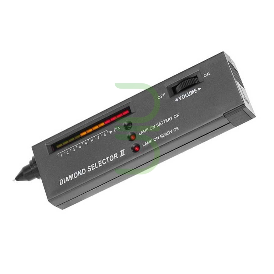 دستگاه تستر الماس و سختی سنج سنگ (درجه یک) مدل Diamond Selector II همراه با باطری شرکتی