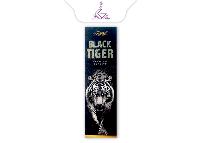 عود شاخه ای دست ساز ببر سیاه/بلک تایگر BLACK TIGER برند میصباح MISBAH