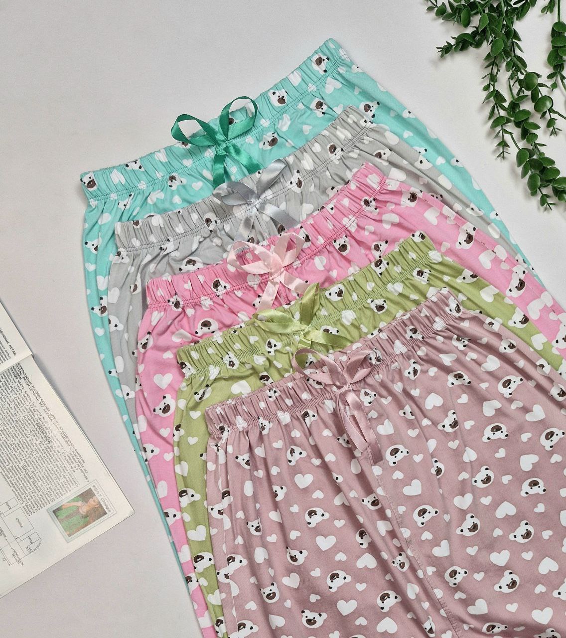 شلوار راحتی زنانه طرح تدی