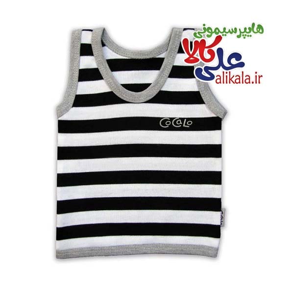 پیراهن رکابی کوکالو طرح پاپیون