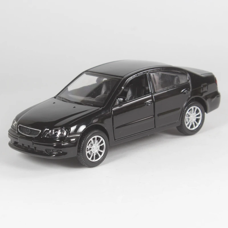 ماکت ماشین فلزی نیسان ماکسیما (Nissan Maxima) | ماشین بازی موزیکال و چراغ‌دار با قابلیت باز شدن درب‌ها