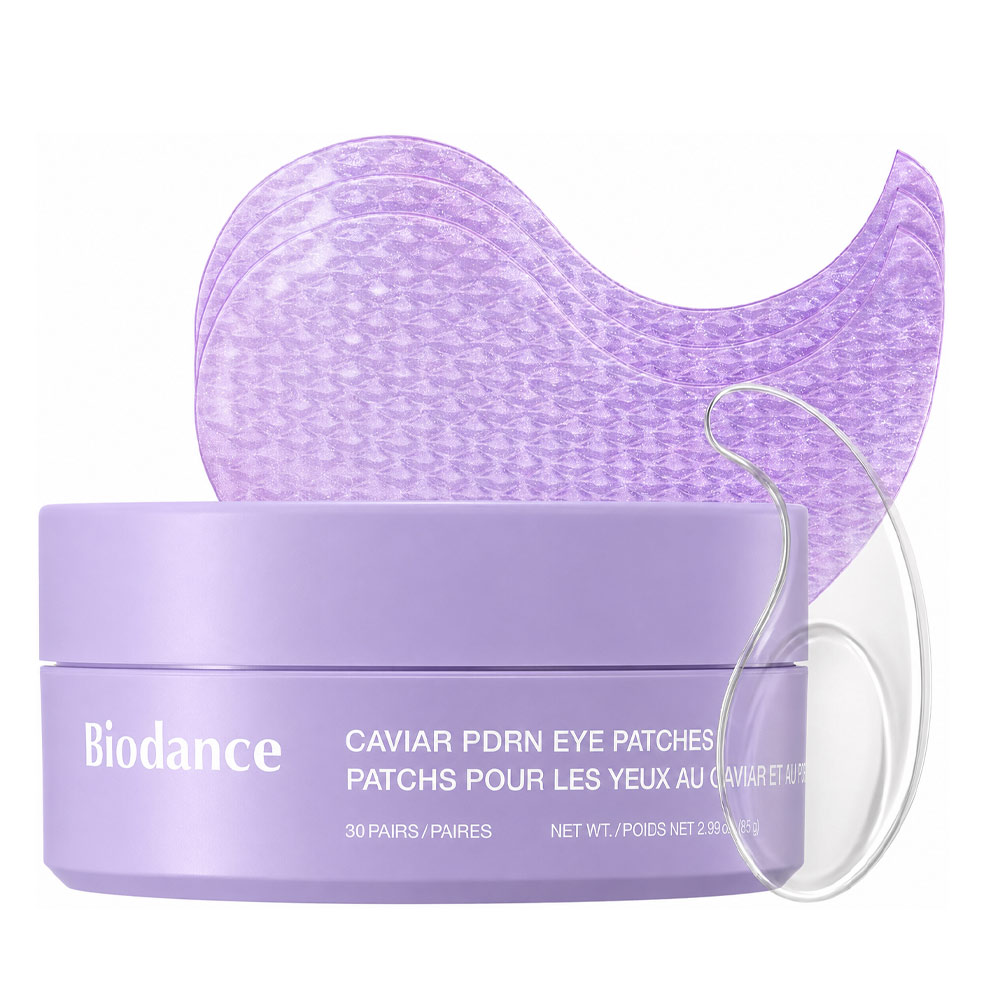 پچ زیر چشم خاویار و PDRN بایودنس - روشن کننده تیرگی و پف زیر چشم / Biodance