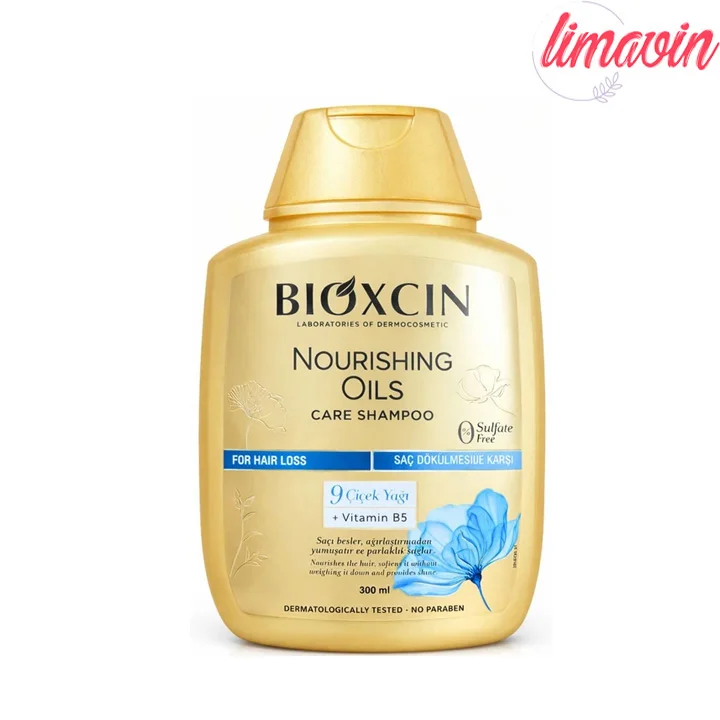 شامپو تقویت کننده و ترمیم کننده مو بیوکسین مدل Nourishing Oils Care مناسب برای انواع مو حجم 300 میلی لیتر