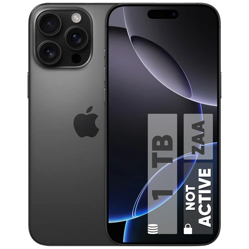 گوشی موبایل اپل iPhone 16 Pro Max  دو سیم کارت ظرفیت 1 ترابایت و رم 8 گیگابایت (ZAA) - نات اکتیو