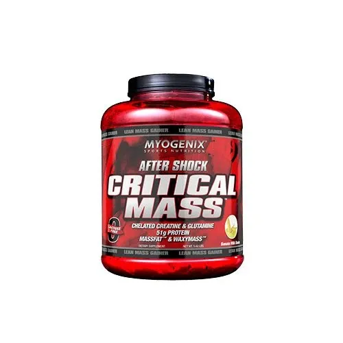 گینر افتر شاک کریتیکال مس مایوجنیکس Myogenix Aftershock Critical Mass