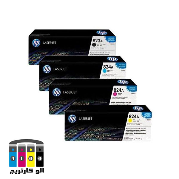ست کارتریج 823A-824A اچ پی چهار رنگ